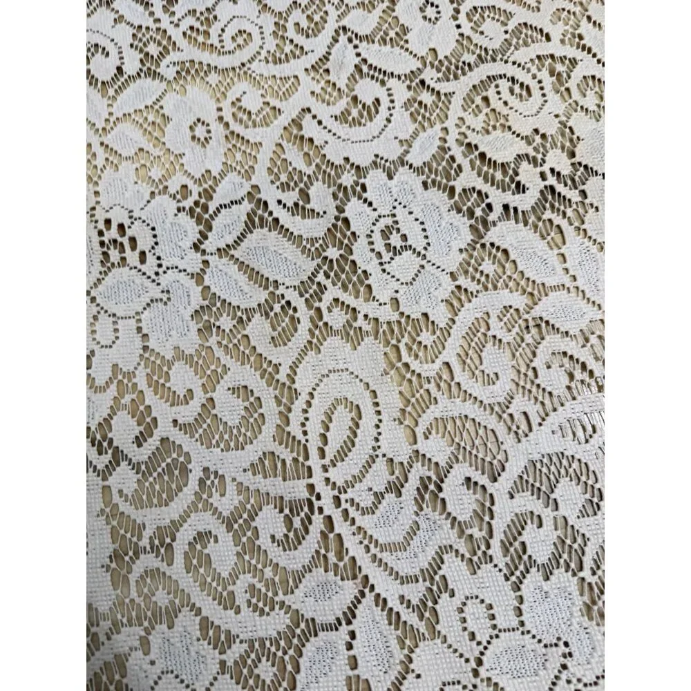 Vintage Lace-Style Plastic Table Mat / Doily